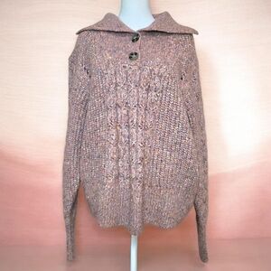 Per Una Cowl Neck Sweater - Lavender Blend Size 18 NWT.